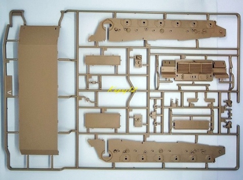 MODEL plastikowy czołg do sklejania K2GF Black Panther Polskie Siły Zbrojne Academy Skala 1:35 MODEL plastikowy czołg do sklejania K2GF Black Panther Polskie Siły Zbrojne Academy Skala 1:35