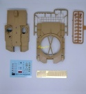 MODEL plastikowy czołg do sklejania K2GF Black Panther Polskie Siły Zbrojne Academy Skala 1:35