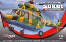 MODEL śmigłowca helikopter PZL W3T Sokół Mirage Skala 1:72