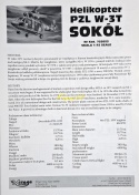 MODEL śmigłowca helikopter PZL W3T Sokół Mirage Skala 1:72