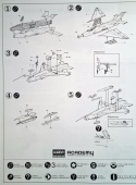 PLASTIKOWY model samolotu MiG-21 FISHBED Academy Skala 1:72