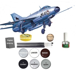 PLASTIKOWY model samolotu MiG-21 FISHBED Academy Skala 1:72