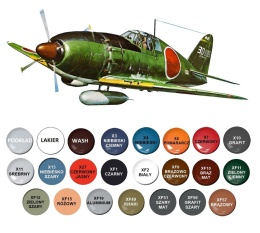 SAMOLOT do sklejania Mitsubishi J2M3 Interceptor Raider Jack Tamiya Skala 1:48