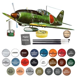 SAMOLOT do sklejania Mitsubishi J2M3 Interceptor Raider Jack Tamiya Skala 1:48