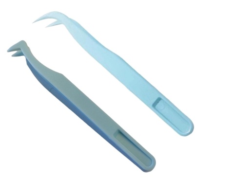 2x Pęseta plastikowa. Precyzyjne narzędzia do pracy z małymi przedmiotami. 2x Pęseta plastikowa. Precyzyjne narzędzia do pracy z małymi przedmiotami.