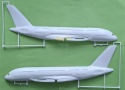 AIRBUS A380-800 duży plastikowy model samolotu pasażerskiego British Airways Revell skala 1:144