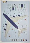 AIRBUS A380-800 duży plastikowy model samolotu pasażerskiego British Airways Revell skala 1:144