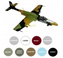 MODEL samolotu TS-11 ISKRA kolor Plastyk Skala 1:72