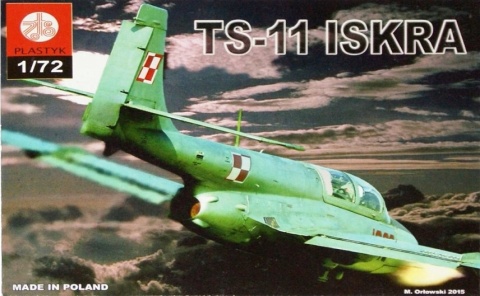 MODEL samolotu TS-11 ISKRA kolor Plastyk Skala 1:72 MODEL samolotu TS-11 ISKRA kolor Plastyk Skala 1:72