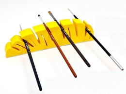 Stojak na pędzle, pędzelki, do odkładania pędzli w trakcie pracy.