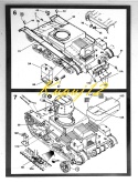 MODEL angielskiego czołgu Vickeres E Mk b Mirage skala 1:35_35304