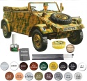 MODEL niemieckiego samochodu terenowego Kubelwagen type 82 Tamiya Skala 1:35