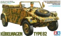 MODEL niemieckiego samochodu terenowego Kubelwagen type 82 Tamiya Skala 1:35