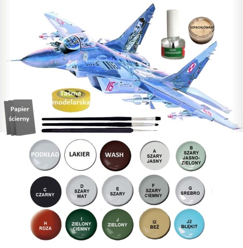 MODEL plastikowy samolot zestaw modelarski MiG-29M 23rd MisterCraft skala 1:72 MODEL plastikowy samolot zestaw modelarski MiG-29M 23rd MisterCraft skala 1:72