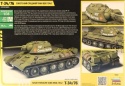 MODEL radzieckiego czołgu T-34/76 model 1942 Zvezda skala 1:35_3686