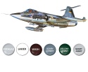 Plastikowy model samolotu F-104G Starfighter Bundesmarine Academy Skala 1:72