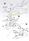 PLASTIKOWY model samolotu YF-117A FSD Scorpion Areo Skala 1:72