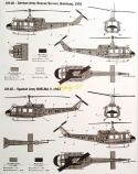 PLASTIKOWY model śmigłowca helikopter UH-1D Iroquois Italeri Skala 1:72
