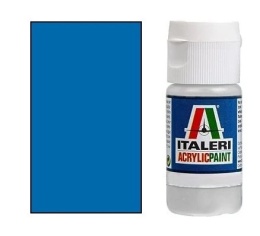 ITALERI ACRYLIC PAINTS Farba modelarska GLOSS FRENCH BLUE połysk 20 ml