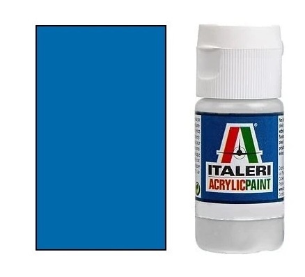 ITALERI ACRYLIC PAINTS Farba modelarska GLOSS FRENCH BLUE połysk 20 ml ITALERI ACRYLIC PAINTS Farba modelarska GLOSS FRENCH BLUE połysk 20 ml