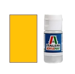 ITALERI ACRYLIC PAINTS Farba modelarska GLOSS YELLOW połysk 20 ml