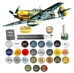 MODEL do sklejania Messerschmitt Bf-109 E-4/7 Trop Tamiya Skala 1:48