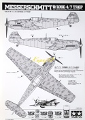 Model do sklejania Messerschmitt Bf-109 E-4/7 Trop Tamiya Skala 1:48