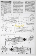 Model do sklejania Messerschmitt Bf-109 E-4/7 Trop Tamiya Skala 1:48