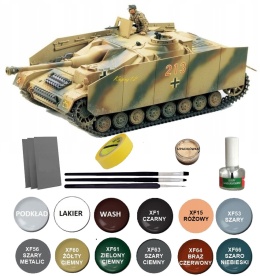 MODEL niemieckiego działa samobieżnego Sturmgeschutz IV sdkfz163 Tamiya Skala 1:35