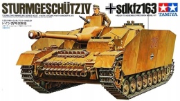 MODEL niemieckiego działa samobieżnego Sturmgeschutz IV sdkfz163 Tamiya Skala 1:35