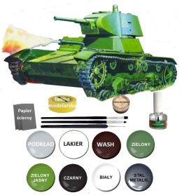 MODEL radzieckiego czołgu OT-134/T26-C Mirage skala 1:35_35309