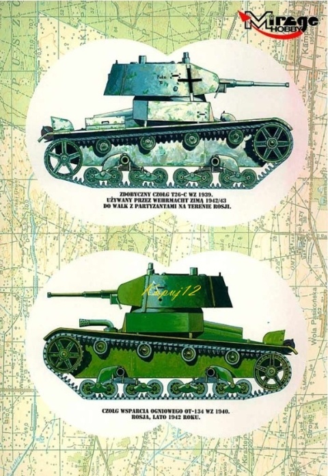 MODEL radzieckiego czołgu OT-134/T26-C Mirage skala 1:35_35309 MODEL radzieckiego czołgu OT-134/T26-C Mirage skala 1:35_35309