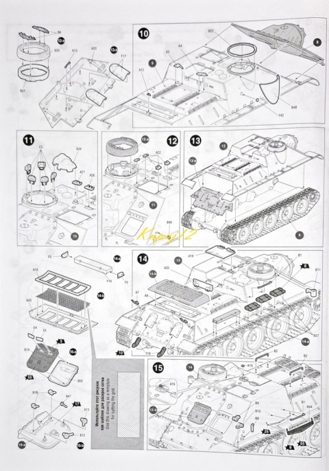 MODEL radzieckiego niszczyciela czołgów SU-100 Zvezda skala 1:35_3688 MODEL radzieckiego niszczyciela czołgów SU-100 Zvezda skala 1:35_3688