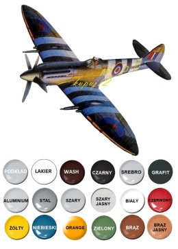 MODEL samolotu do sklejania Spitfire Mk.XIVc Academy Skala 1:48