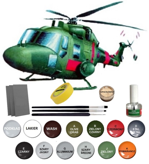 PLASTIKOWY Model HELIKOPTERA LYNX Mk.1 Antyterorystyczny Plastyk 1:72 PLASTIKOWY Model HELIKOPTERA LYNX Mk.1 Antyterorystyczny Plastyk 1:72