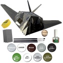 PLASTIKOWY model samolotu F-117A Nighthawk Operacja Pustynna Burza Areo Skala 1:72