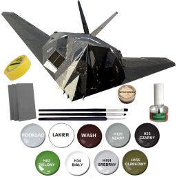 PLASTIKOWY model samolotu F-117A Nighthawk Operacja Pustynna Burza Areo Skala 1:72