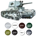 MODEL plastikowy radziecki lekki czołg T-26(r) Mirage skala 1:35