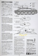 Model radzieckiego czołgu T34/76 rok 1943 Tamiya Skala 1:35_35149
