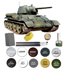 MODEL radzieckiego czołgu T34/76 rok 1943 Tamiya Skala 1:35_35149