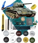 MODEL radzieckiego czołgu T34/76 rok 1943 Tamiya Skala 1:35_35149