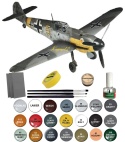PLASTIKOWY model samolotu do sklejania Messerschmitt Bf-109 F2 Zvezda Skala 1:48_4802