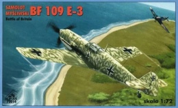 Plastikowy model samolotu Messerschmitt Bf 109 E-3 Battle of Britan RPM Skala 1:72_72014