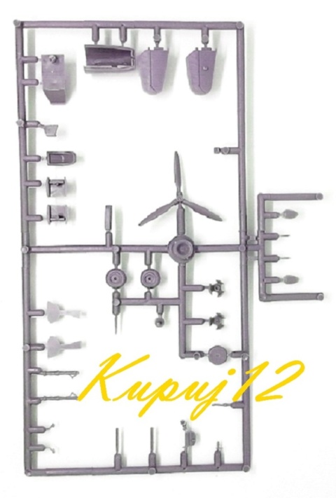 Plastikowy model samolotu Messerschmitt Bf 109 E-3 Battle of Britan RPM Skala 1:72_72014