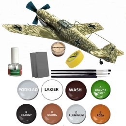 Plastikowy model samolotu Messerschmitt Bf 109 E-3 Battle of Britan RPM Skala 1:72_72014