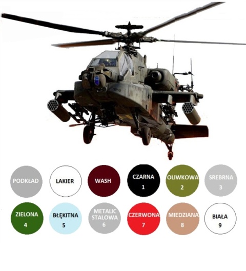 PLASTIKOWY model śmigłowca, helikoptera do sklejania Apache AH-64A Academy Skala 1:48 PLASTIKOWY model śmigłowca, helikoptera do sklejania Apache AH-64A Academy Skala 1:48