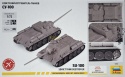 Model radzieckiego niszczyciela czołgów SU-100 Zvezda skala 1:72 5044