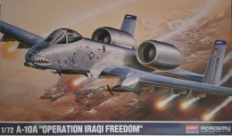 THUNDERBOLT II A-10A model samolotu Warthog Academy Skala 1:72