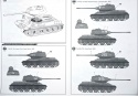 Model śedniego radzieckiego czołgu T-34-85 Academy skala 1:72 13421