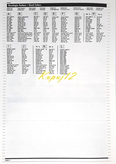 Model samolotu do sklejania P-51D Mustang Revell skala 1:72 04148